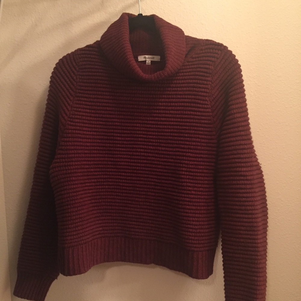 Madewell Side Button Turtleneck Sweater